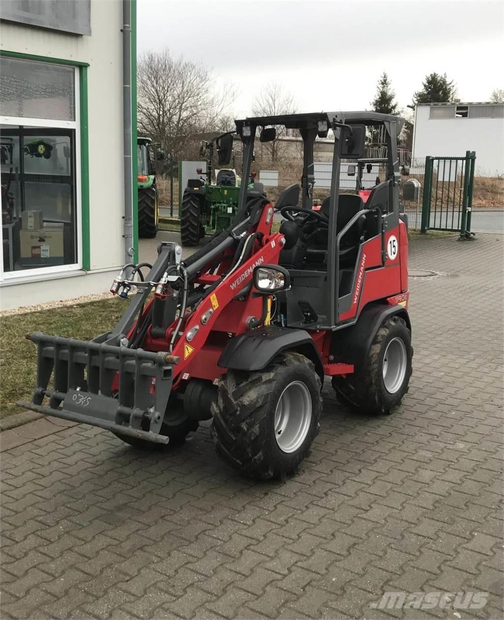Weidemann 1190e Фронтальные погрузчики