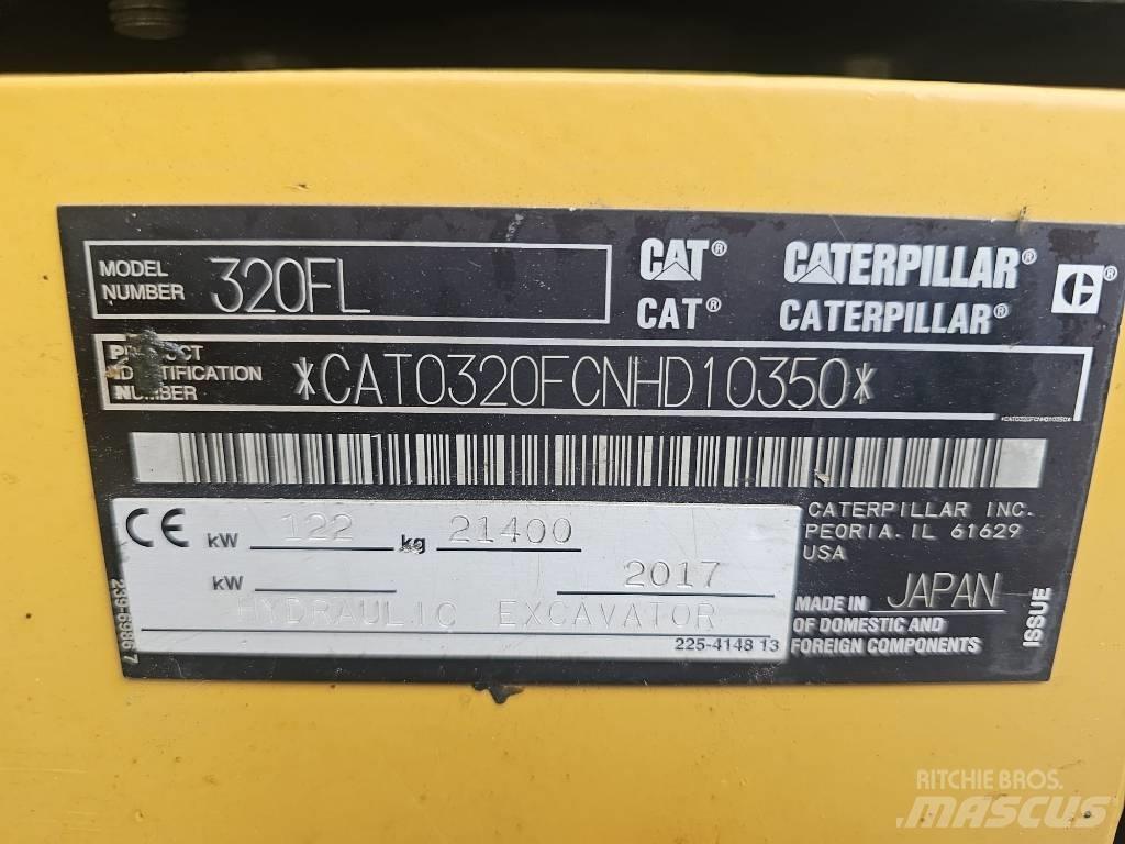 CAT 320FL Гусеничные экскаваторы
