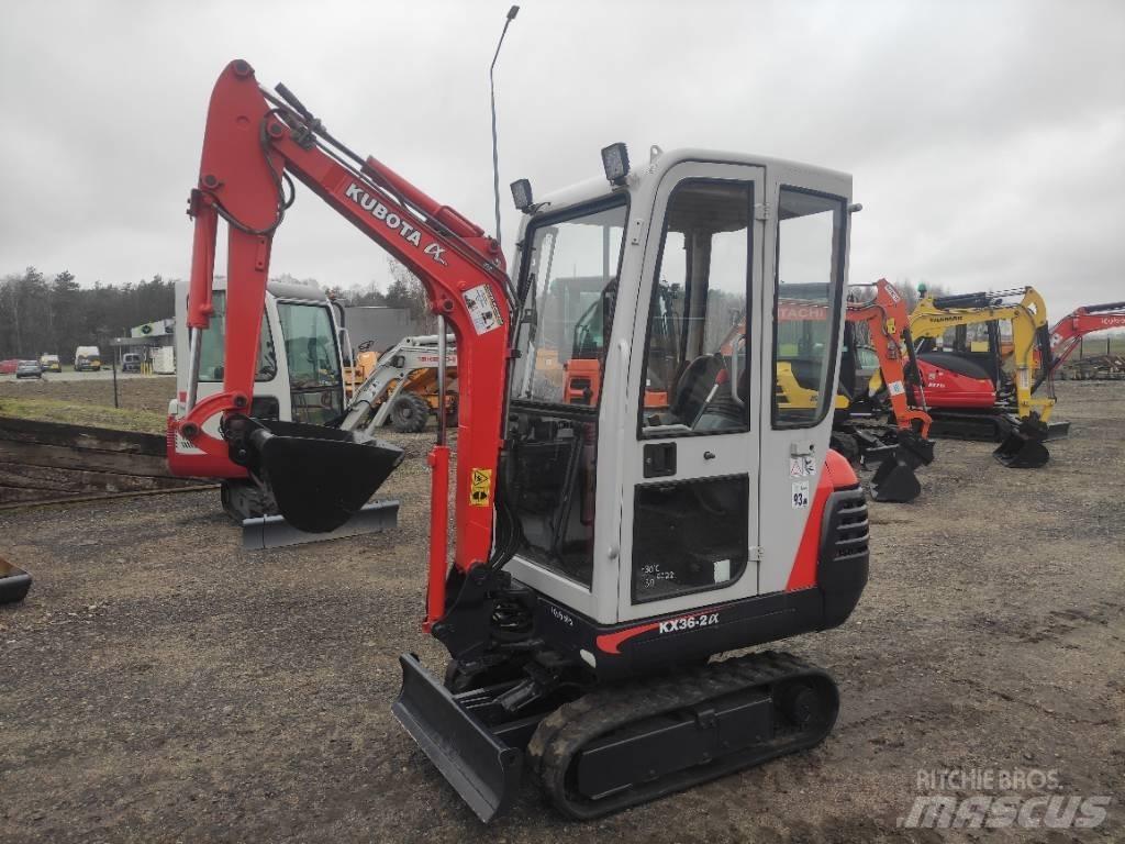 Kubota KX 36-2 alfa Мини-экскаваторы