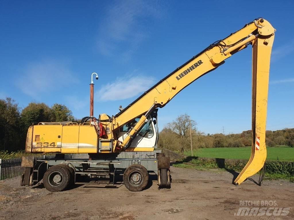 Liebherr A 934 C Перегружатели металлолома/промышленные погрузчики