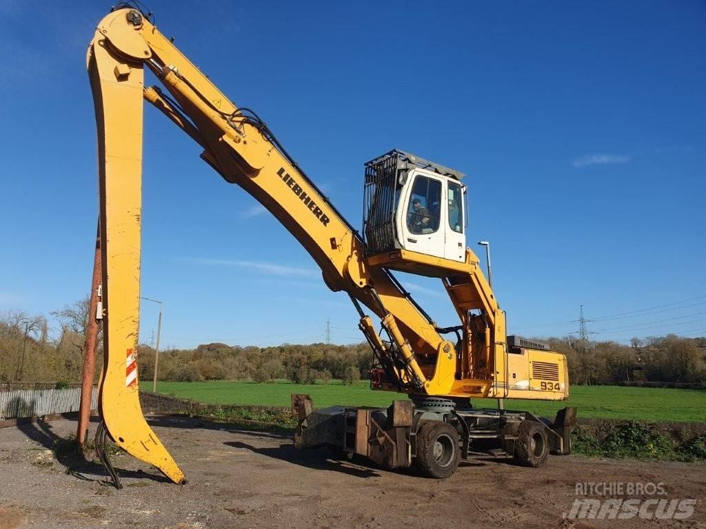 Liebherr A 934 C Перегружатели металлолома/промышленные погрузчики