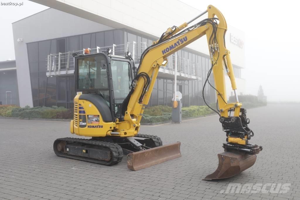Komatsu PC 35 MR-5 Мини-экскаваторы
