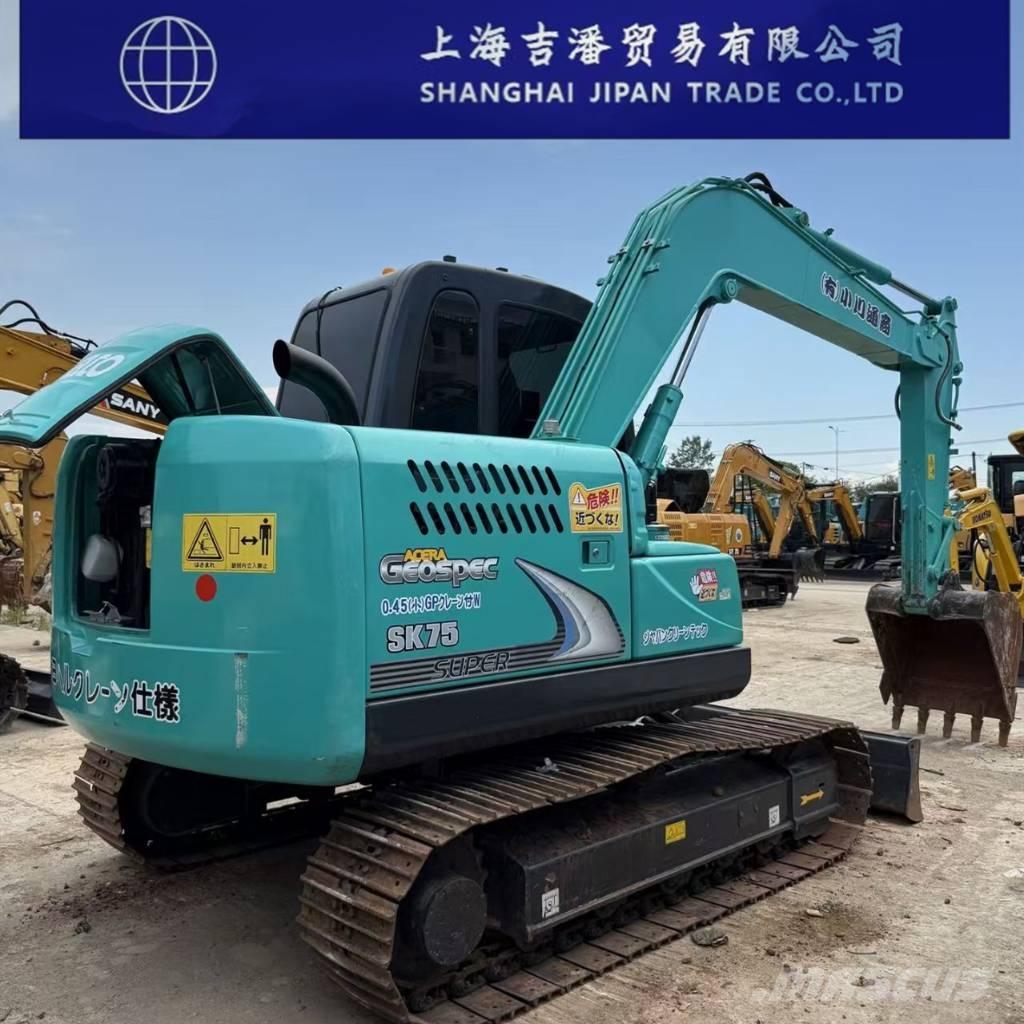Kobelco SK 75 Малые экскаваторы 7т-12т