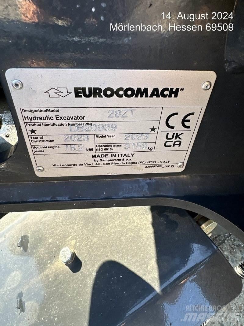 Eurocomach 28ZT Мини-экскаваторы