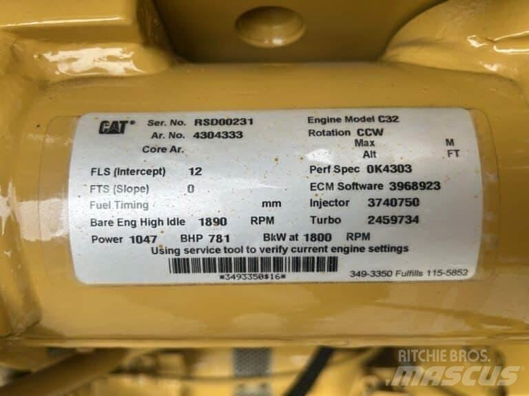 CAT C32 Судовые вспомогательные двигатели