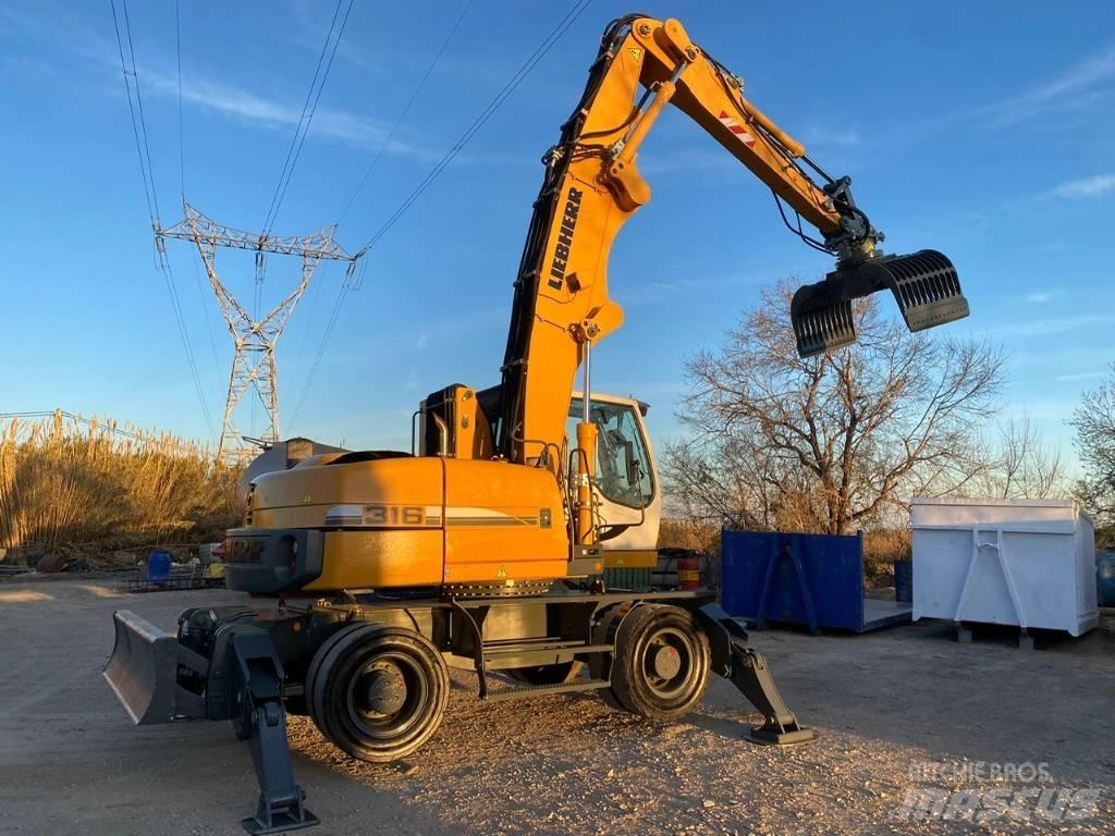 Liebherr A 316 Перегружатели металлолома/промышленные погрузчики