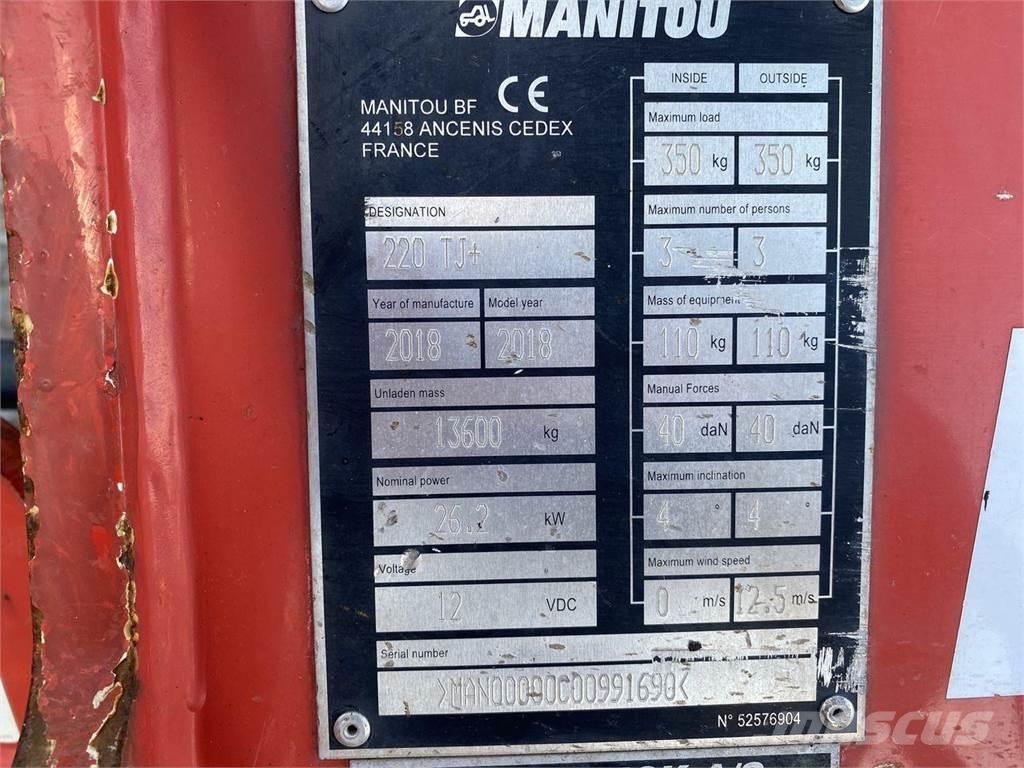 Manitou 200TJ+ Коленчатые подъемники