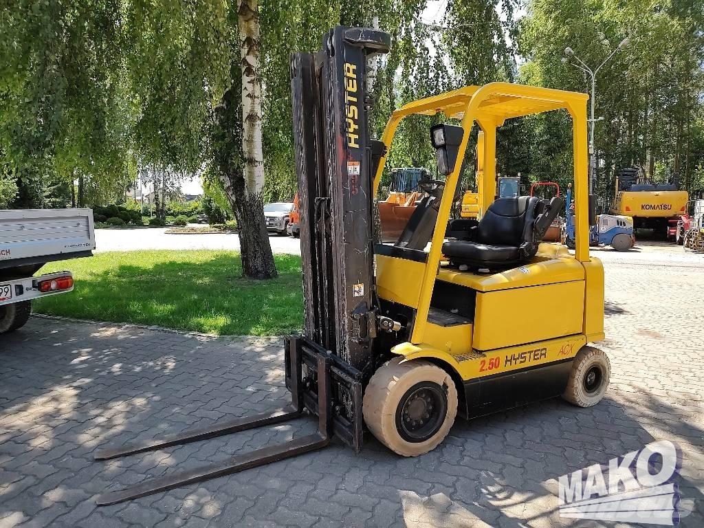 Hyster J 2.50 XM Электропогрузчики