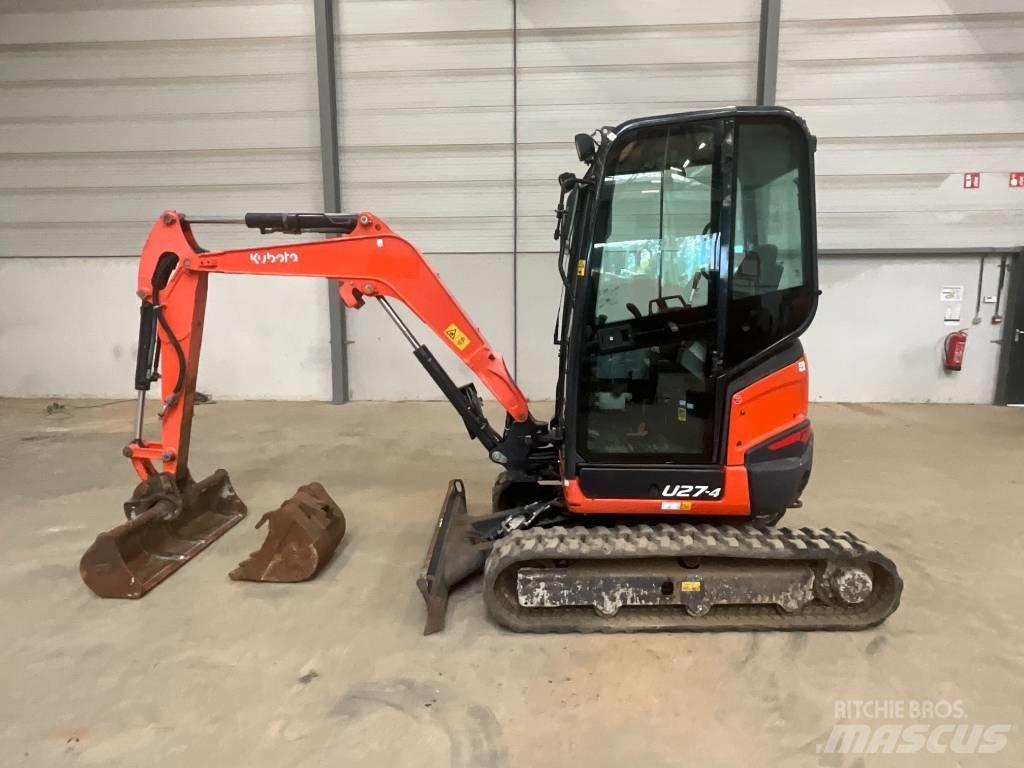 Kubota U 27-4 Мини-экскаваторы