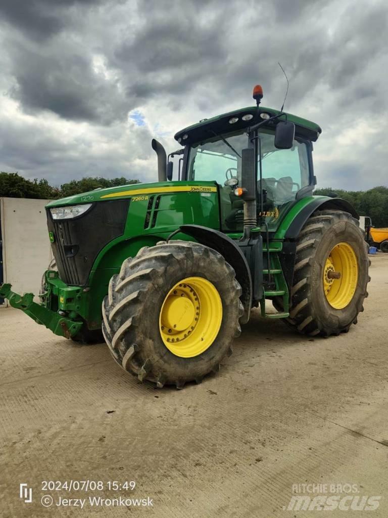 John Deere 7260 R Трактора