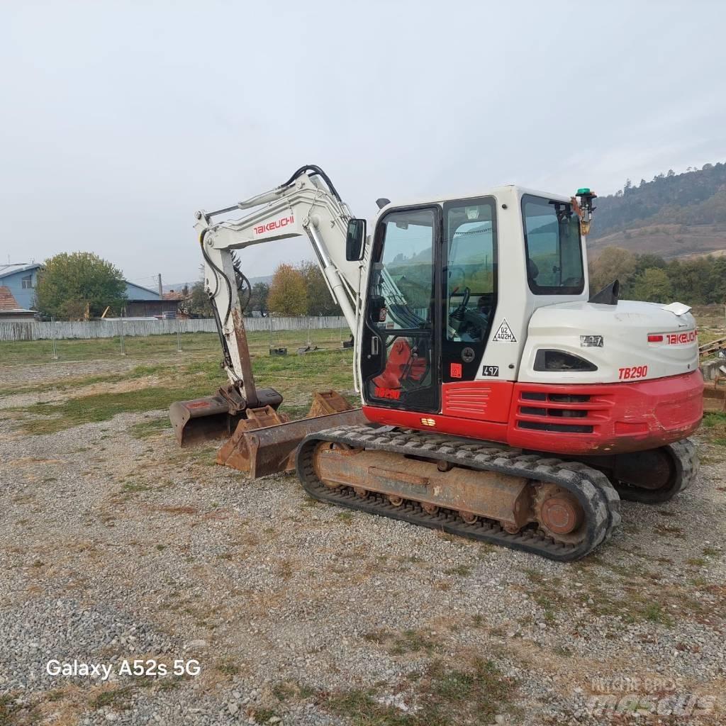Takeuchi TB 290 Малые экскаваторы 7т-12т