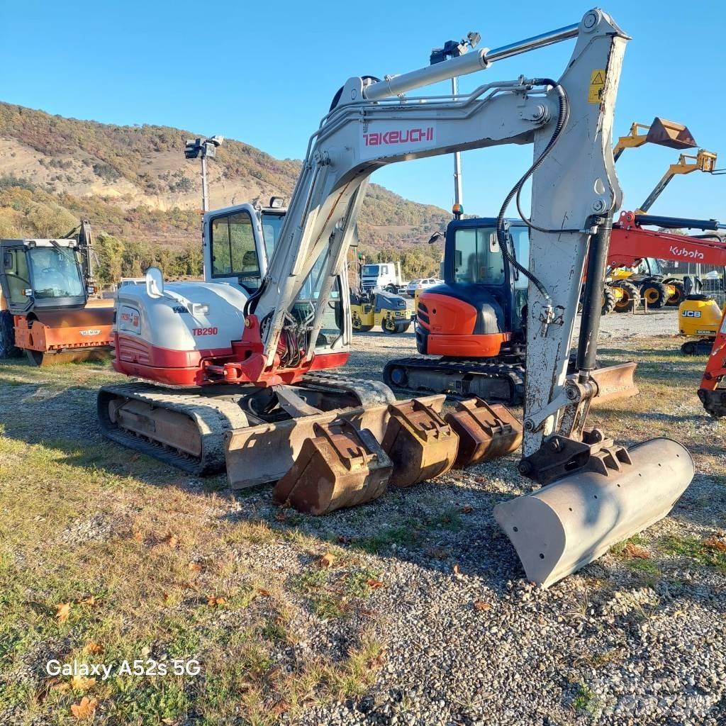 Takeuchi TB 290 Малые экскаваторы 7т-12т