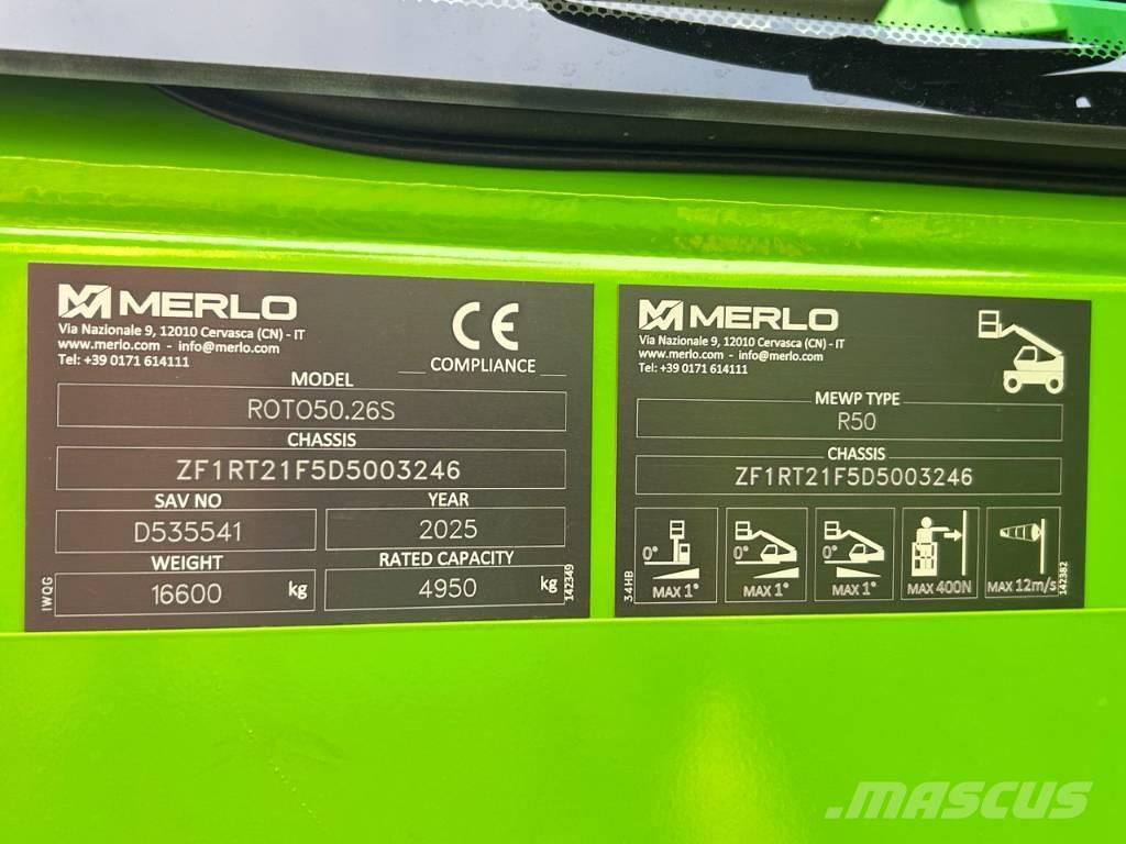 Merlo Roto 50.26 S Телескопические погрузчики