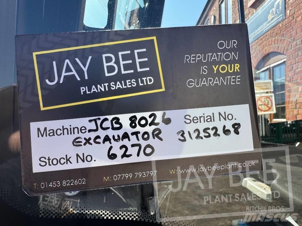 JCB 8026 CTS Мини-экскаваторы