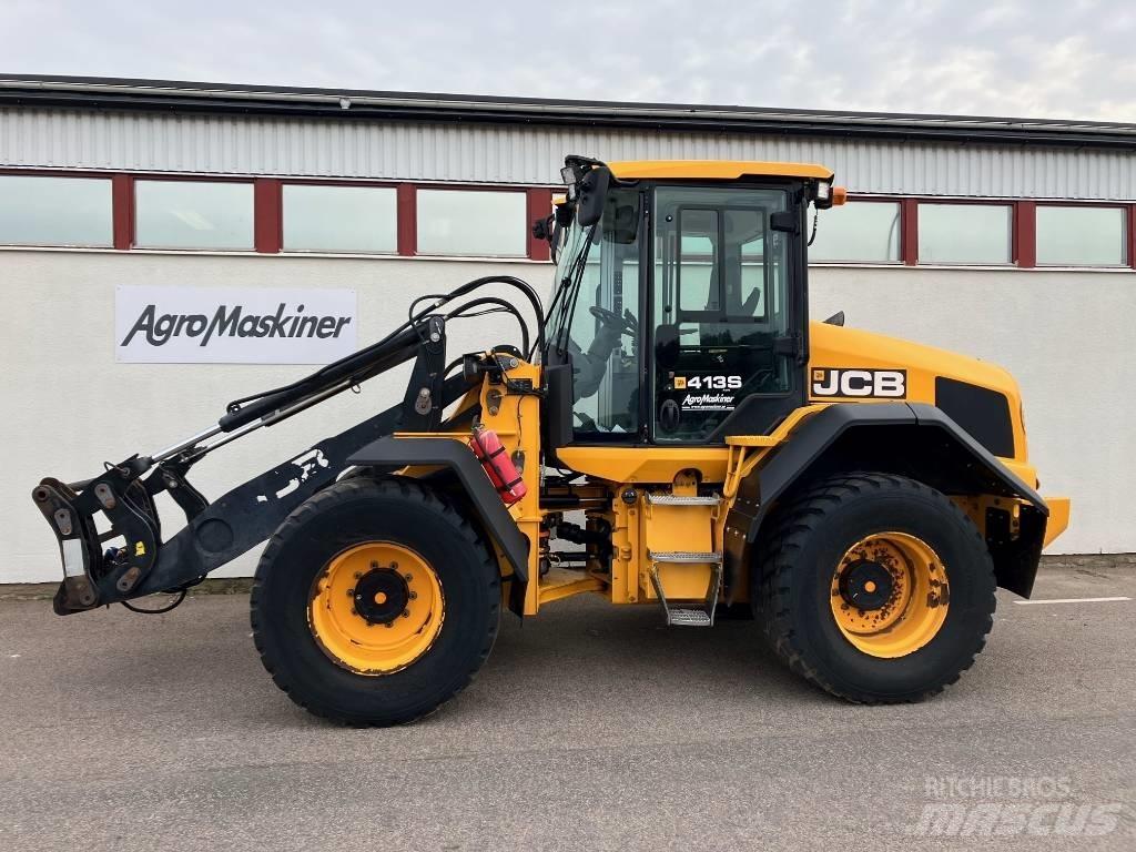 JCB 413S Фронтальные погрузчики