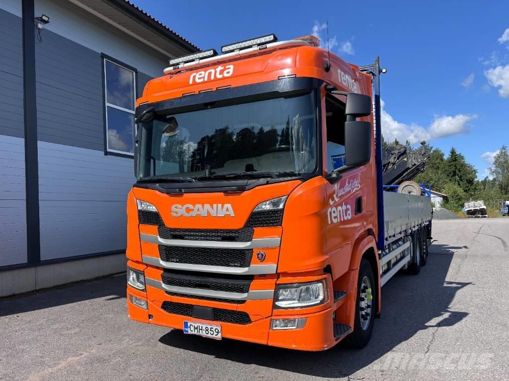 Scania G 410 Автомобильные краны