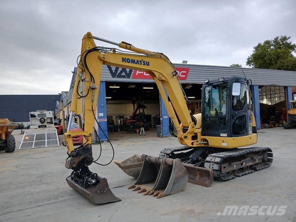 Komatsu PC 80 MR-3 Малые экскаваторы 7т-12т