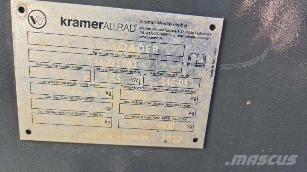 Kramer 750 Фронтальные погрузчики