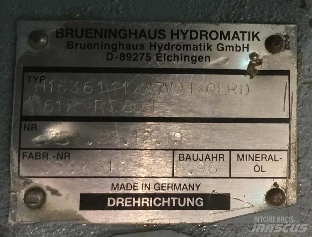 Hydromatik A7V160LRD Гидравлическая система
