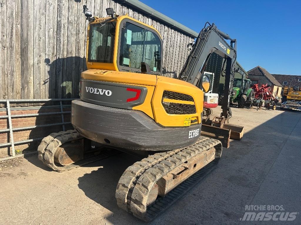 Volvo EC 88 Малые экскаваторы 7т-12т