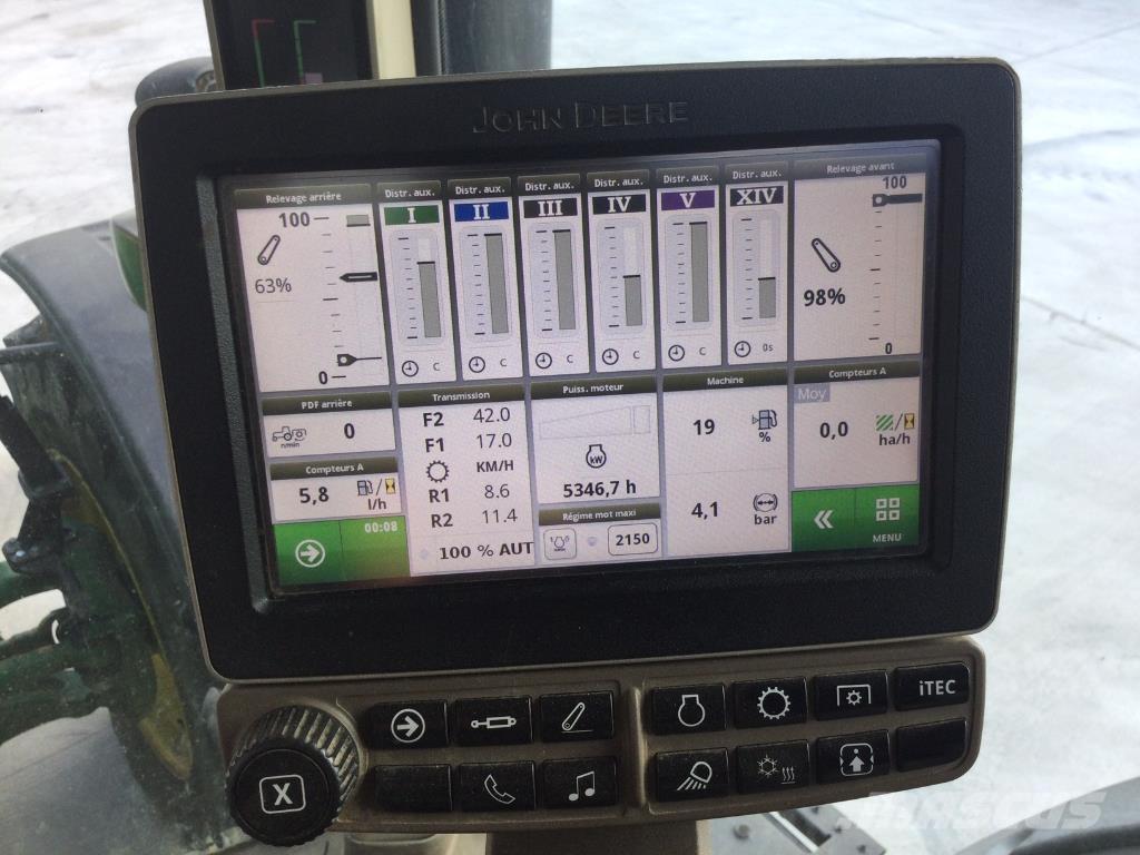 John Deere 8370R Трактора