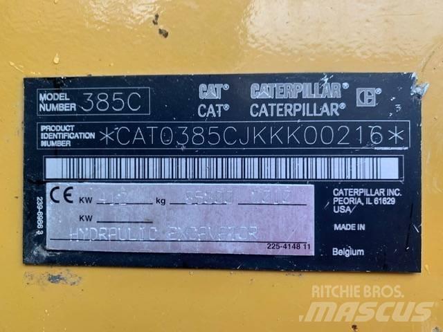 CAT 385 C L  385CL Гусеничные экскаваторы