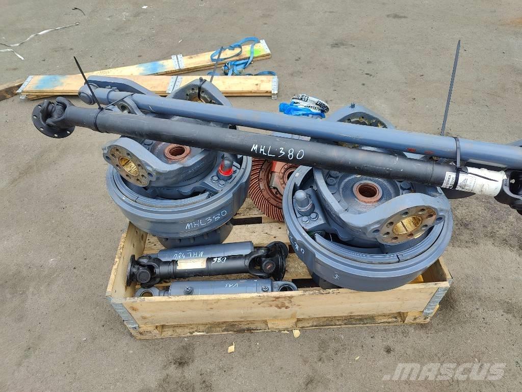 Fuchs MHL 380 Ходовая часть и подвеска