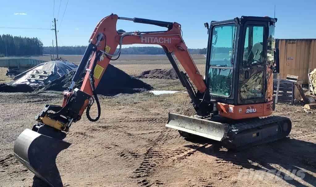 Hitachi Zaxis 26 U Мини-экскаваторы