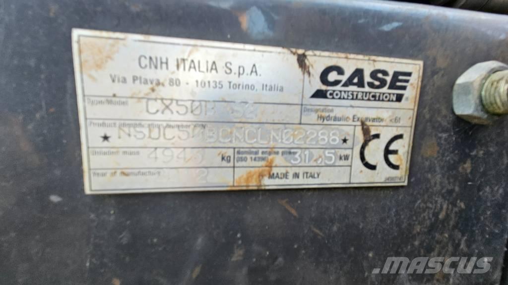 CASE CX50B Мини-экскаваторы