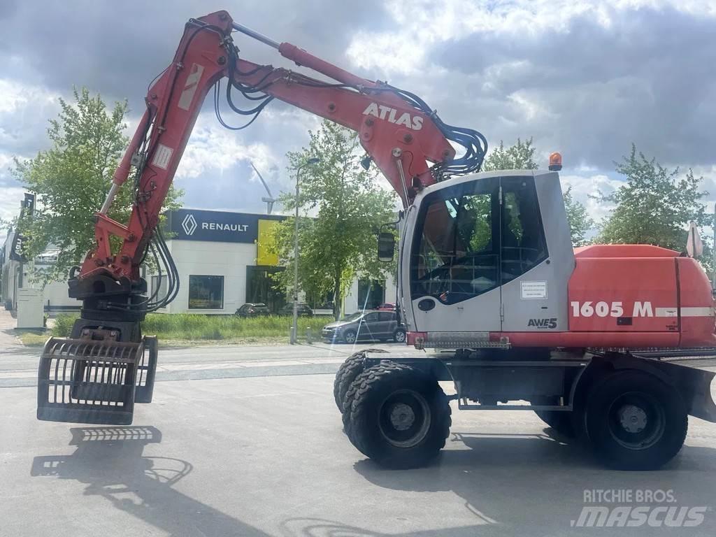 Atlas 1605 M Колёсные экскаваторы