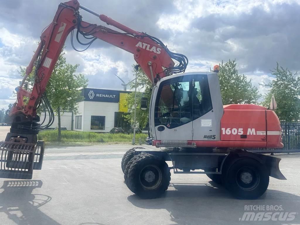 Atlas 1605 M Колёсные экскаваторы