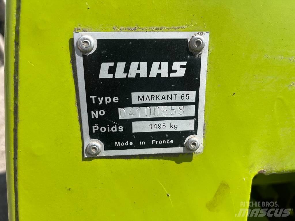 CLAAS Markant 65 Тюковые пресс-подборщики