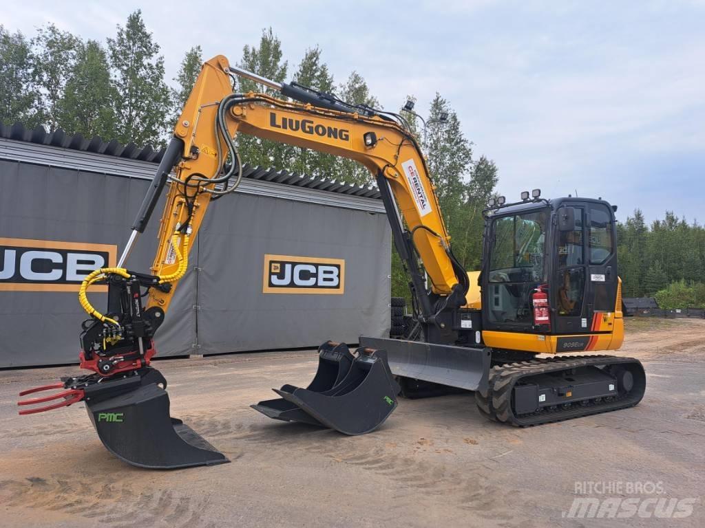 LiuGong 909 ECR Малые экскаваторы 7т-12т