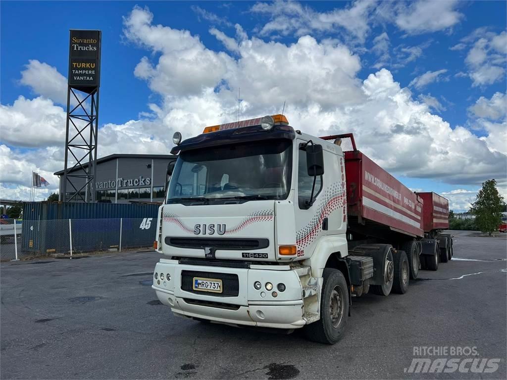 Sisu E11M-420 8X4 Грузовики-Самосвалы