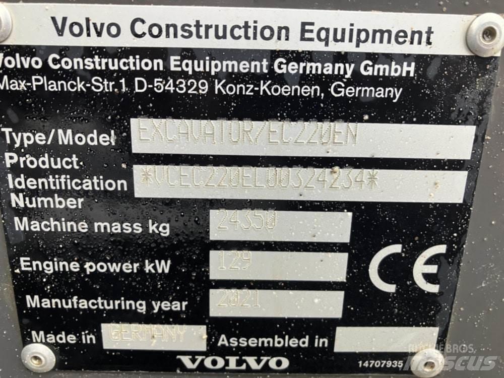 Volvo EC220EN Гусеничные экскаваторы
