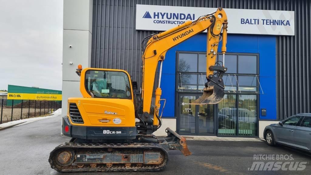 Hyundai R80CR-9A Малые экскаваторы 7т-12т
