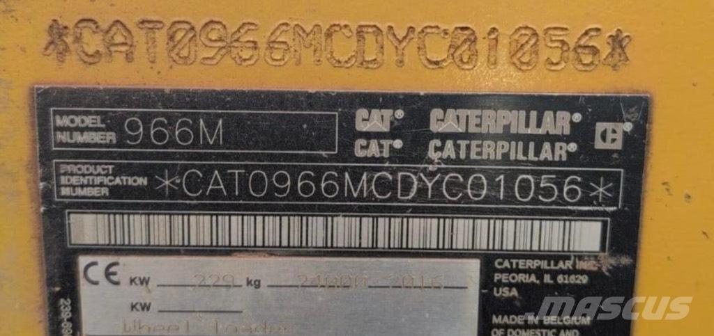 CAT 966 M Фронтальные погрузчики