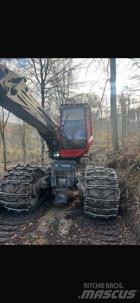 Komatsu 931 XC Харвестеры