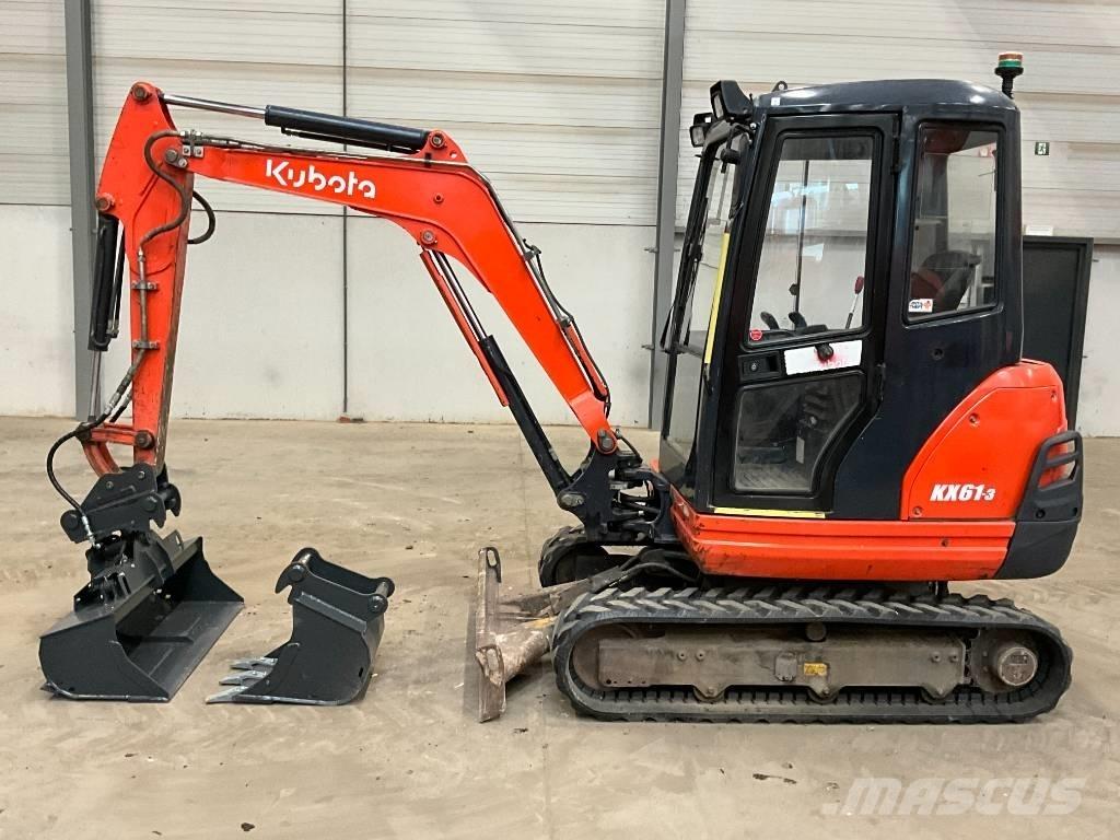 Kubota KX 61-3 Мини-экскаваторы