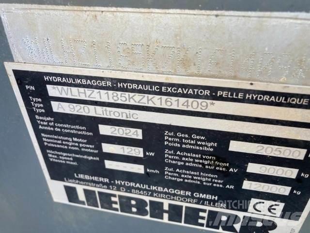 Liebherr A920 Колёсные экскаваторы
