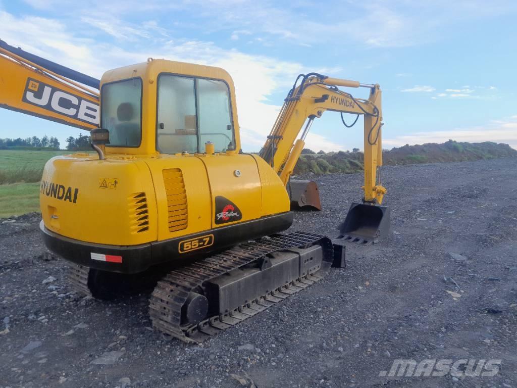 Hyundai R55-7 Гусеничные экскаваторы