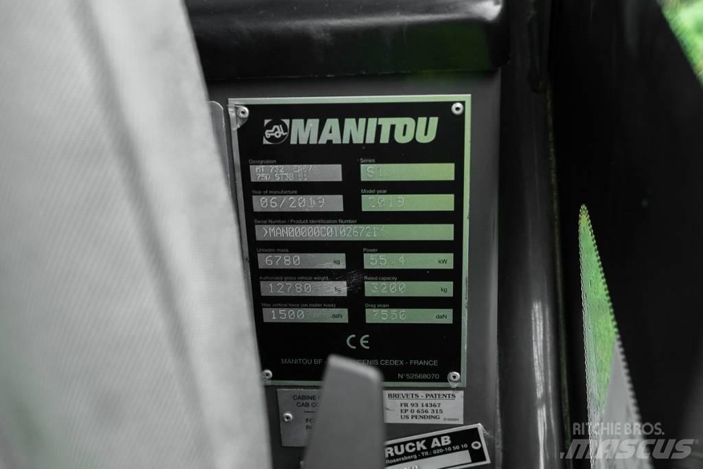 Manitou MT 732 Телескопические погрузчики