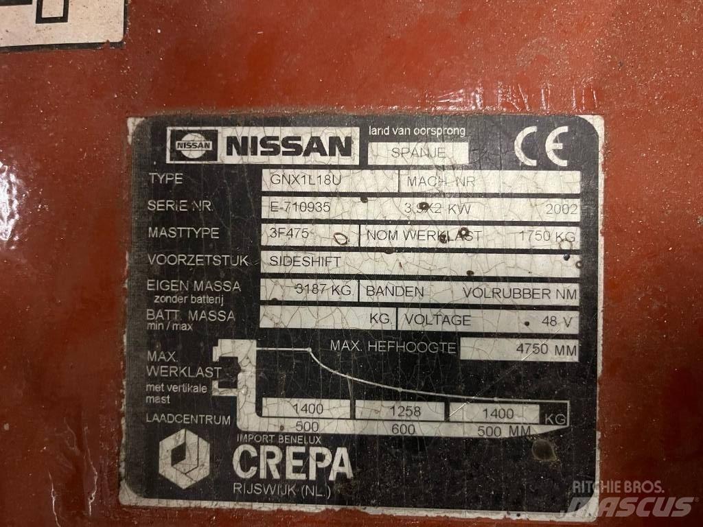 Nissan HP18 Электропогрузчики