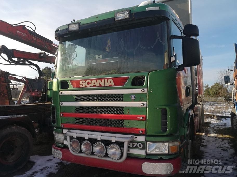 Scania 124 Автомобильные краны