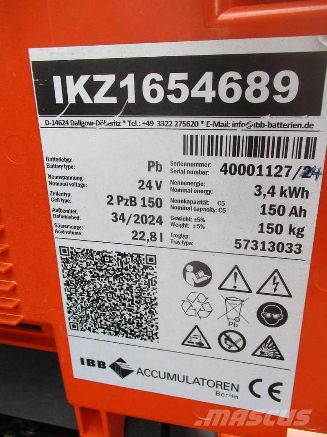 BT SWE 080L Ручные штабелёры с электроподъёмом