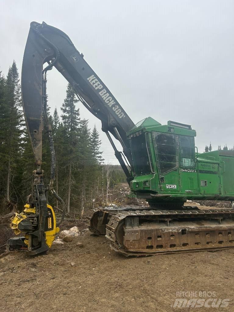 John Deere 903 K Харвестеры
