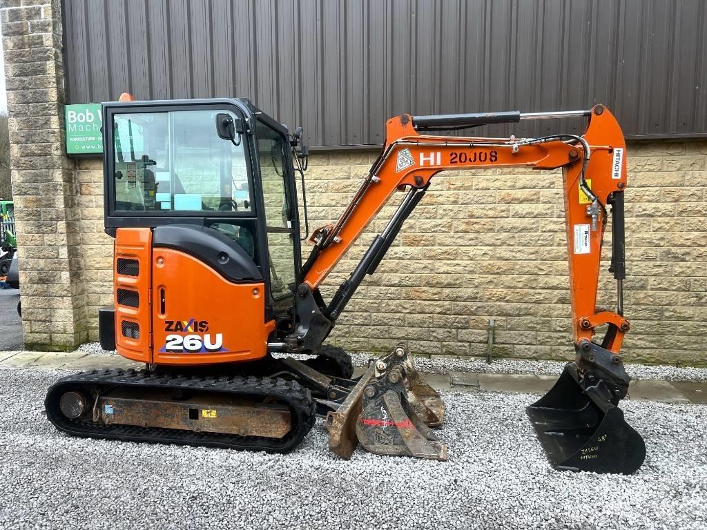 Hitachi ZX26U-6 Мини-экскаваторы