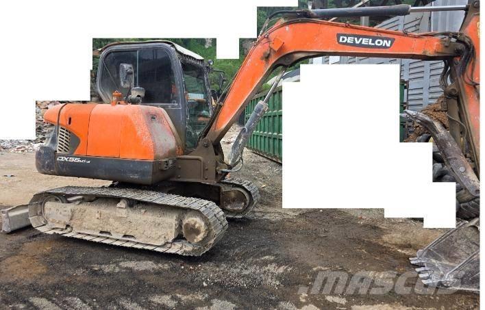 Doosan DX55 Мини-экскаваторы