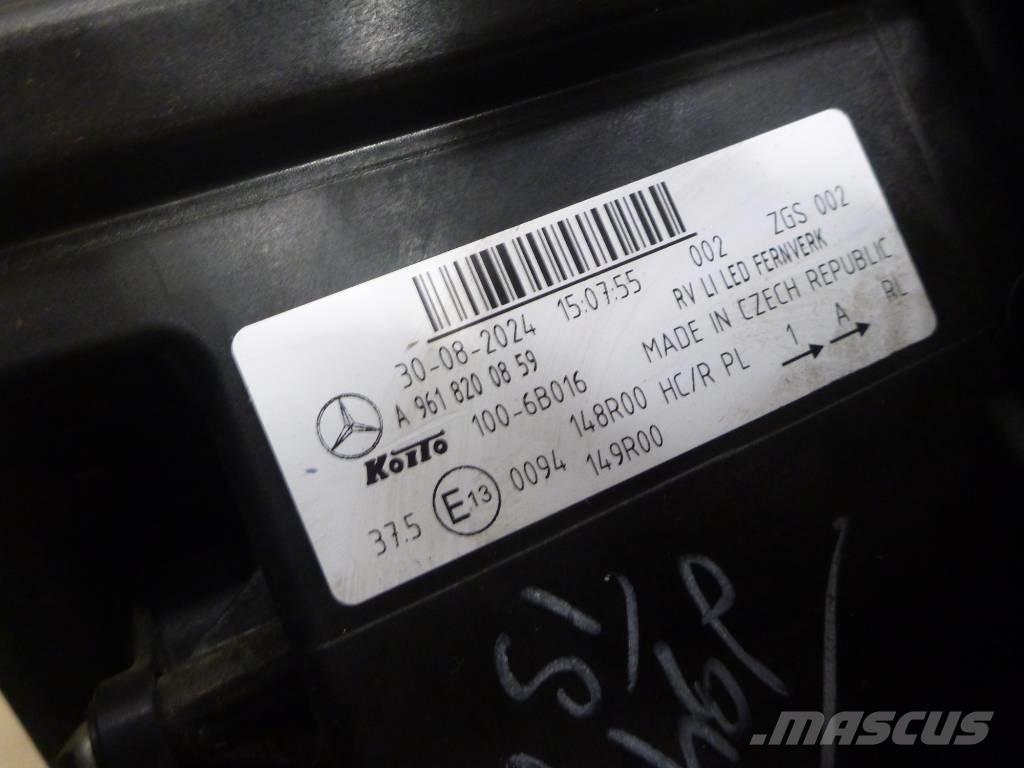 Mercedes-Benz Actros Электронные блоки