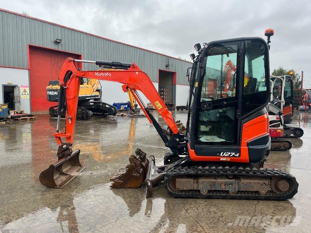 Kubota U 27-4 Мини-экскаваторы